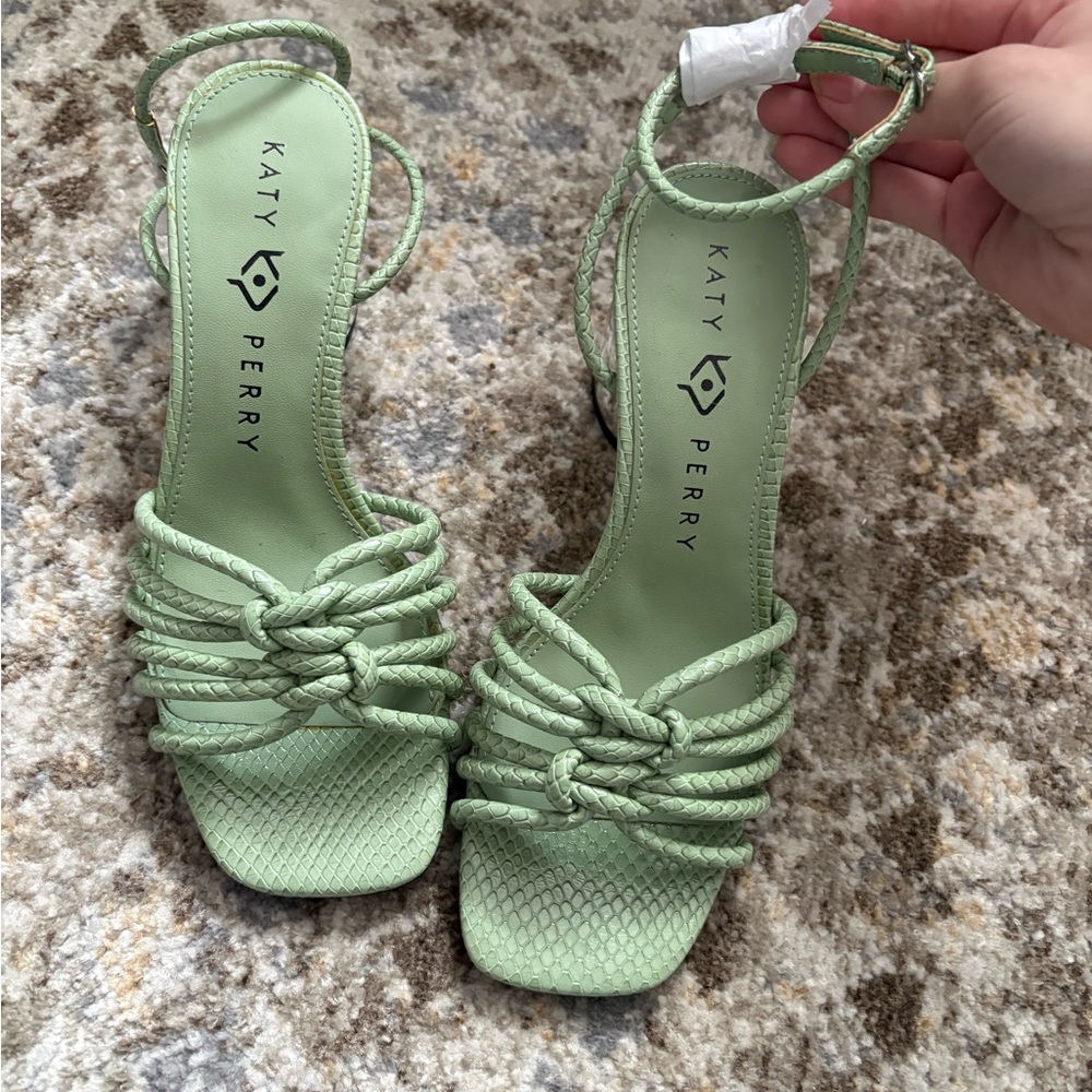 Katy Perry Collections Mint Green Strappy Sandals